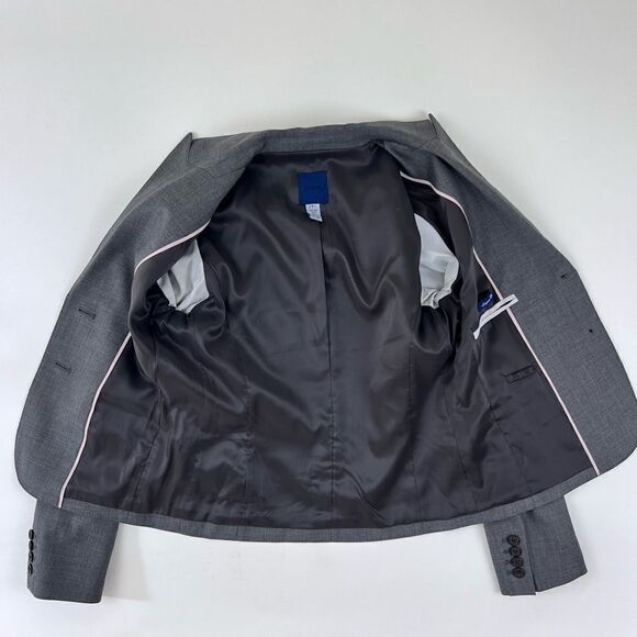 J. Crew heather grey Nouvelle jacket in Super 120s - Picture 5 of 9